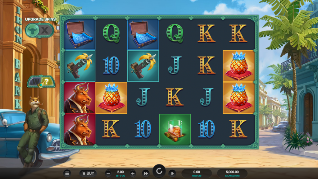 Iron Bank 2 Base game Play